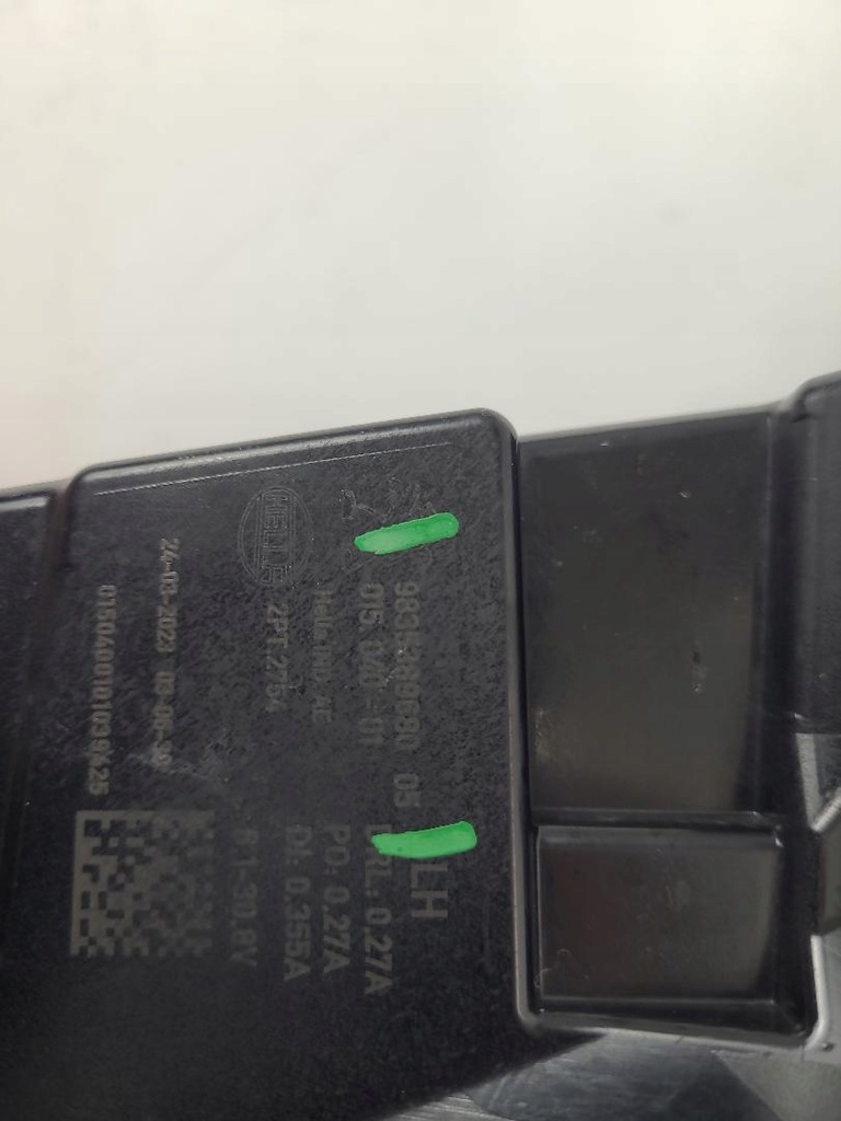 фото №8, Лампа do движение dziennej led drl левый peugeot 308 iii t10 9835389680