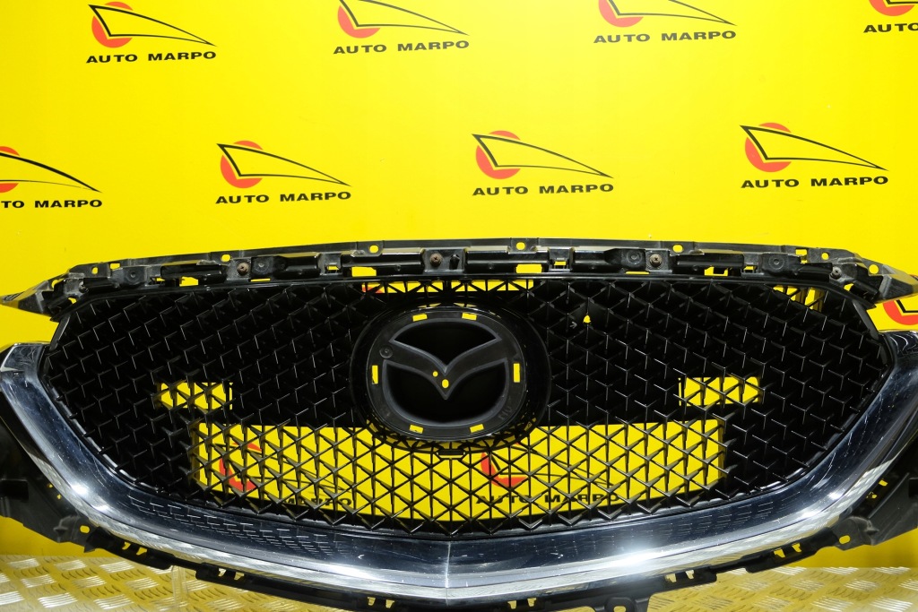 фото №5, Mazda cx5 2017 2018- решётка радиатора решётка радиатора перед хром usa