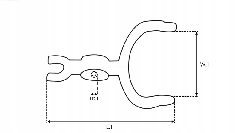 Вилка стартер mitsubishi as-pl Доставка
