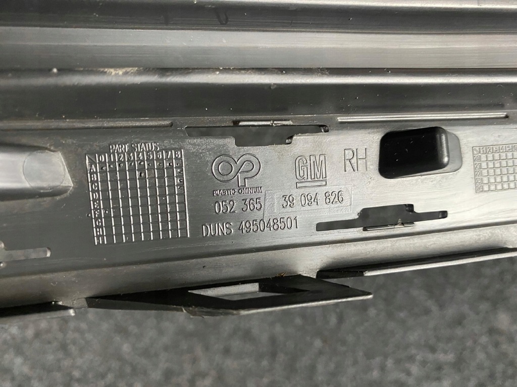 Opel astra k решётка бампера правый  левая перед с Разборки