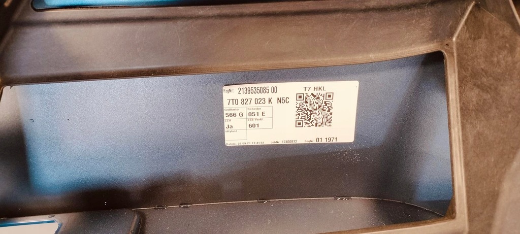 фото №10, Vw multivan transporter t7 t6.1 7t крышка багажника задняя задняя багажника 7t0827023