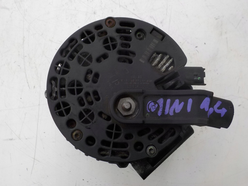 Mini r56 1.6 16v n12b16a генератор 7575650 Зі Шроту