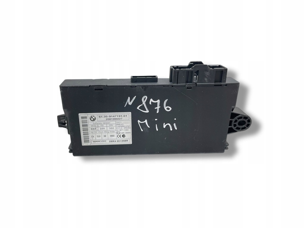фото №1, Mini one - cooper coupe r56 2008 блок керування cas 914719101 дизель 1600cm3