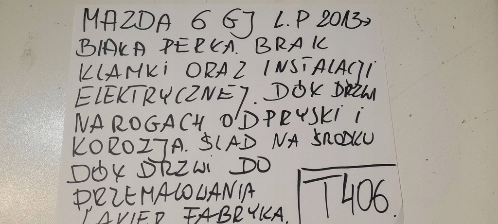 фото №13, Mazda 6 gj 2013- дверь передние левая t406