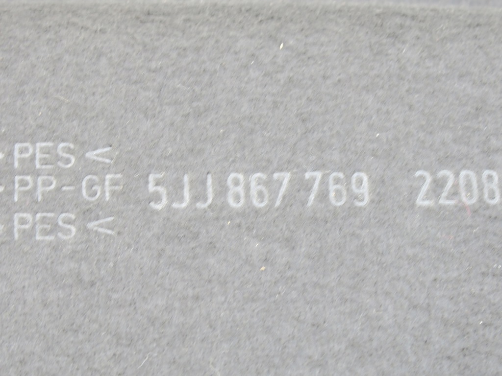 фото №6, Полиця багажника niepołamana czarna skoda rapid 5d spaceback 12-