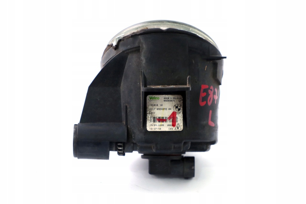 фото №9, Bmw e81 e87 левый противотуманная фара лампа левая 6924655