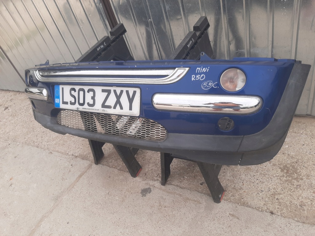 фото №9, Бампер перед передний mini cooper r50 indi blue 862/5
