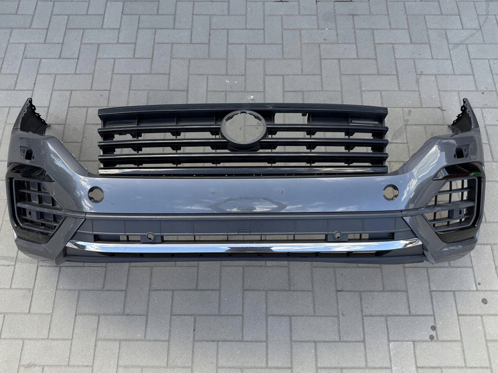 фото №1, Vw touareg iii r-line бампер передній перед