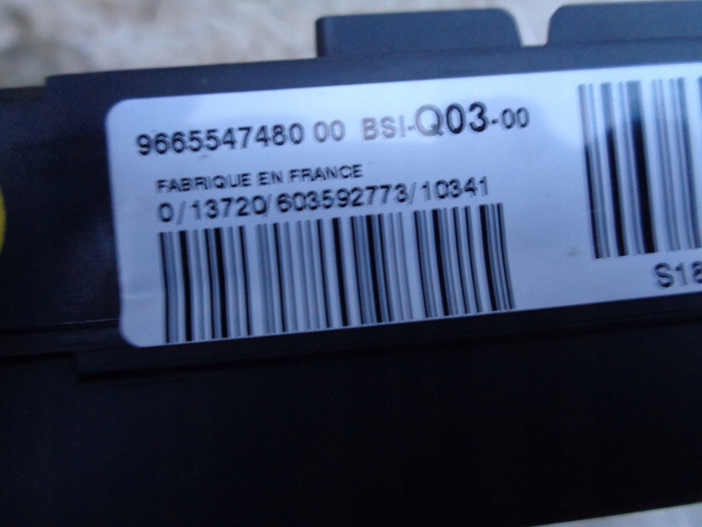 фото №6, Набір стартовий бортовий комп'ютер citroen c4 ii b7 1.6 e-hd