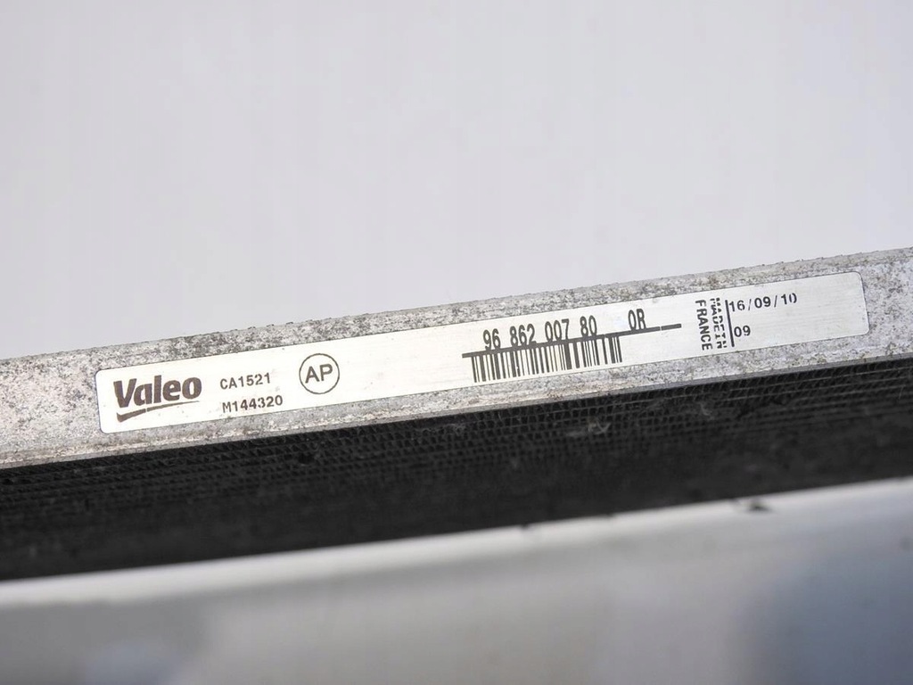 фото №11, Радиатор кондиционера citroen c5 iii 9686200780