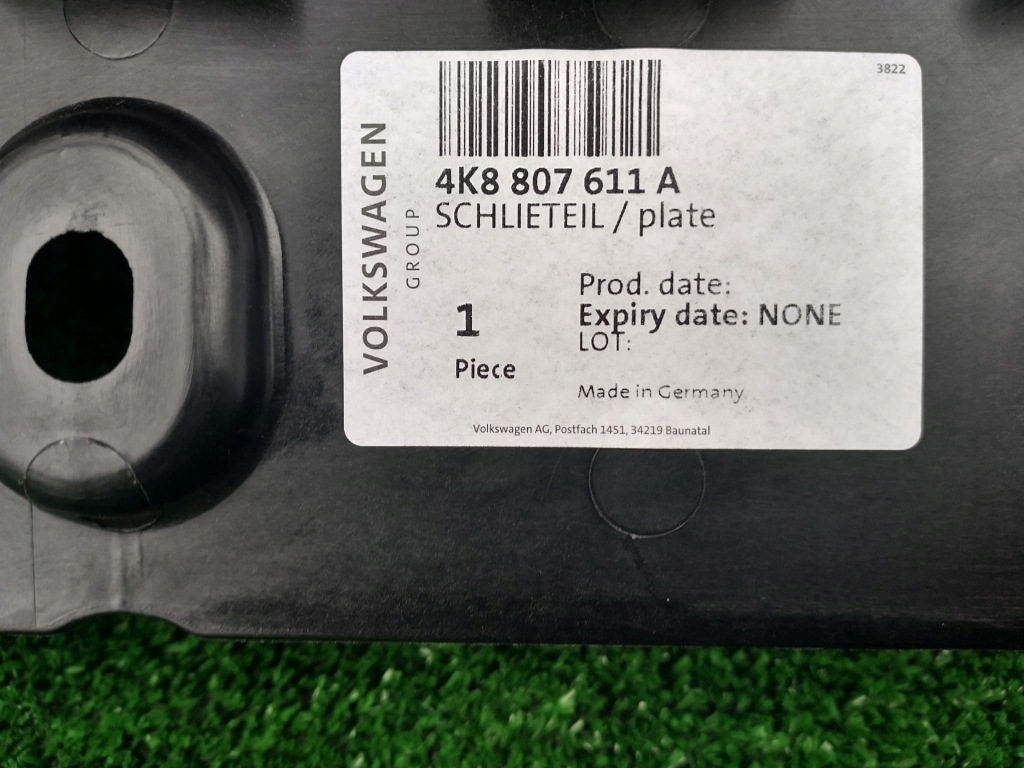 Захист pod бампер перед спойлер audi a7 c8 s line 4k8 4k8807611a nowa Недорого