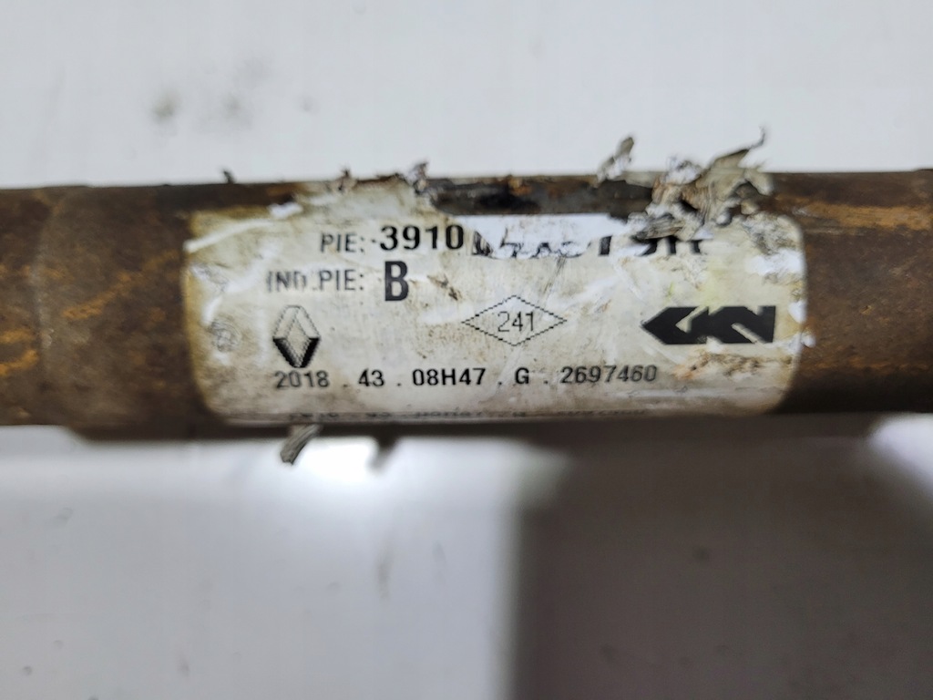 фото №4, Приводной вал правая длинная renault megane iv 1.2 tce