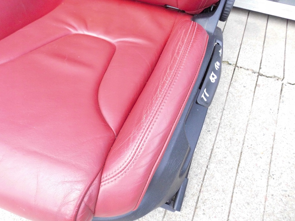 фото №12, Сидіння передній лівий водія audi tt 8j шкіра