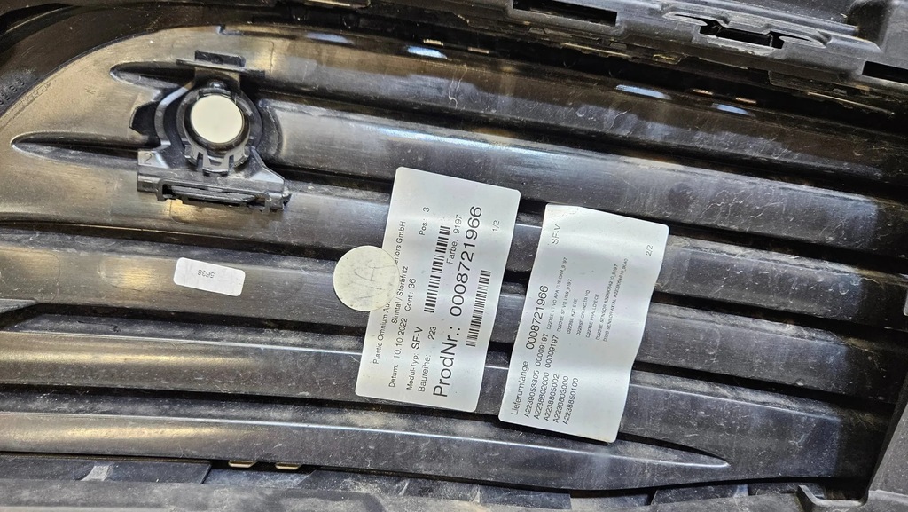 фото №15, Бампер перед передній mercedes s klasa w223 a223 kompletny