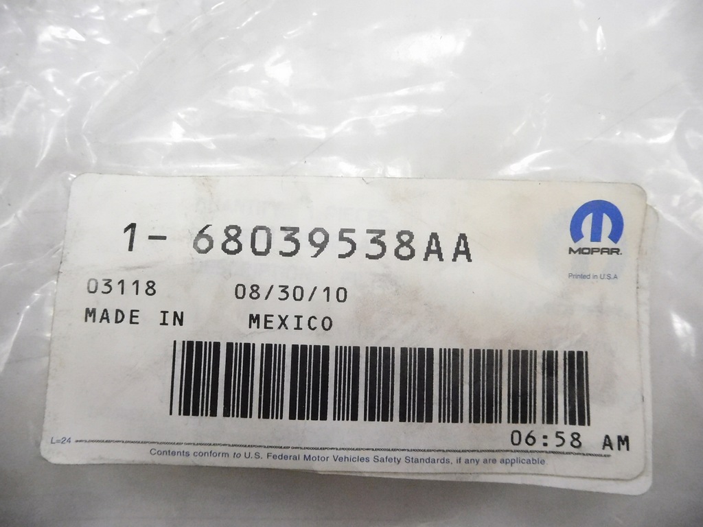 фото №12, Шланг заливной топлива испаритель freemont k68039538aa 2.0 mjet дизель