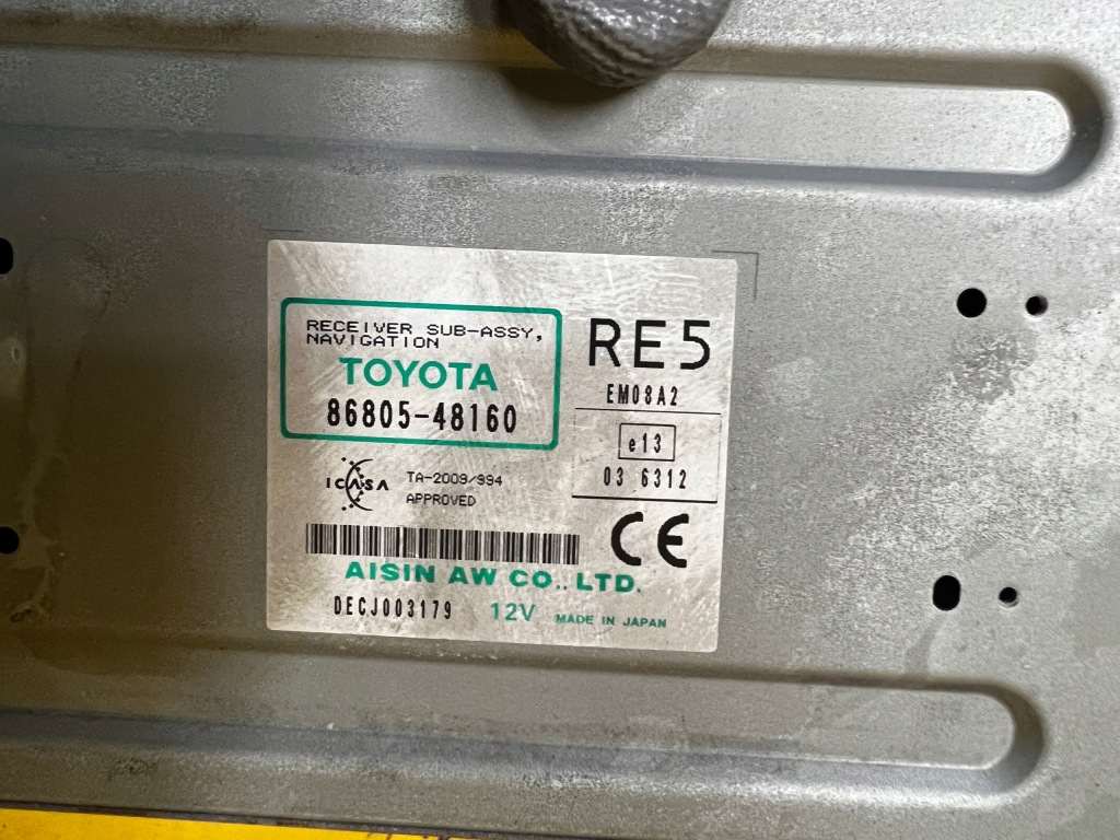 фото №3, Модуль зчитувач навігації 86805-48160 lexus rx iii rx450 450h ct200 h