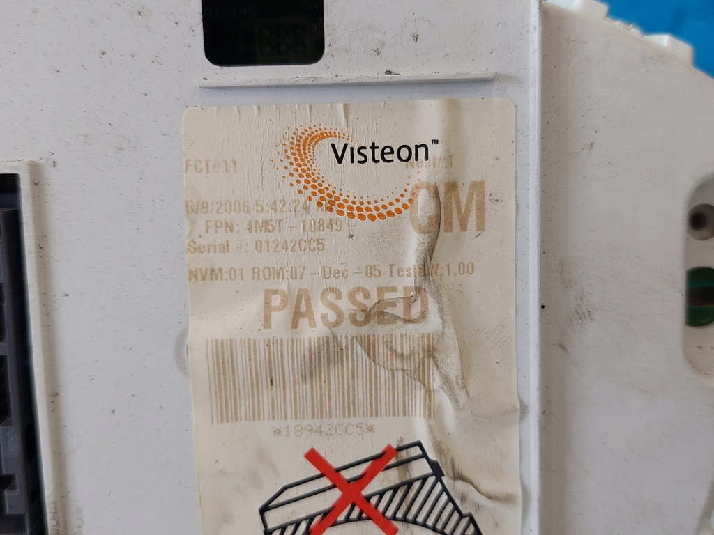 фото №10, Счетчик приборная панель focus ii 1.6 tdci 4m5t10849