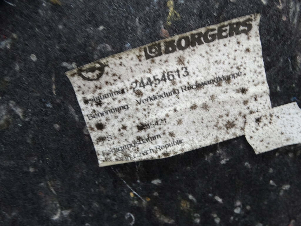 фото №6, Оббивка кришки багажника opel vectra c sedan