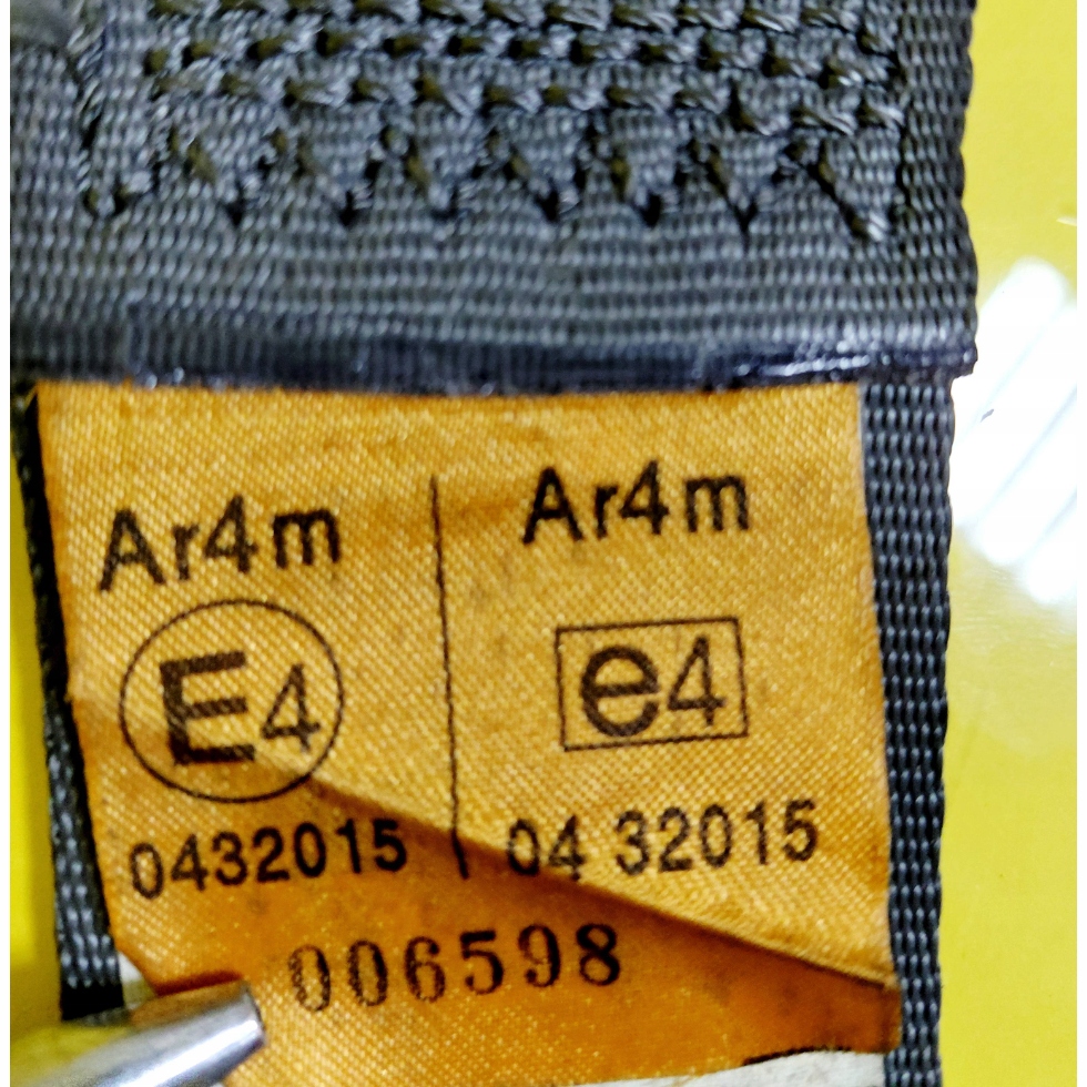 Ремень безопасности левое  задняя chevrolet nubira 0432015 nr1581 Цена