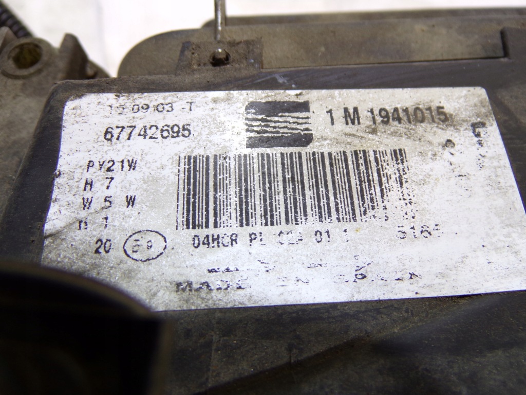 фото №11, Лампа передня перед ліва seat leon1 toledo k