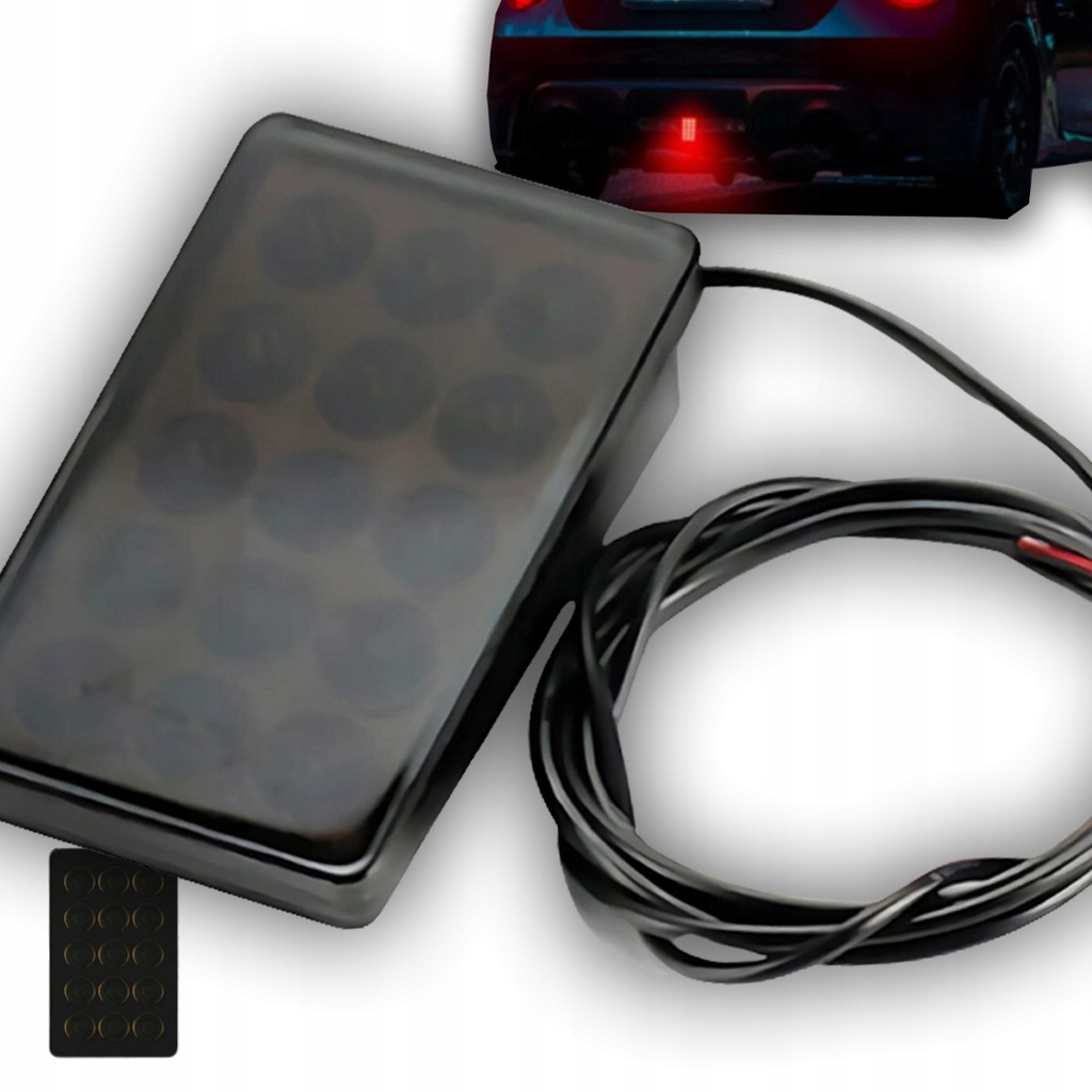 фото №1, Led світло стоп-сигнал f1 do дифузор автомобільний третій світло стоп 12v