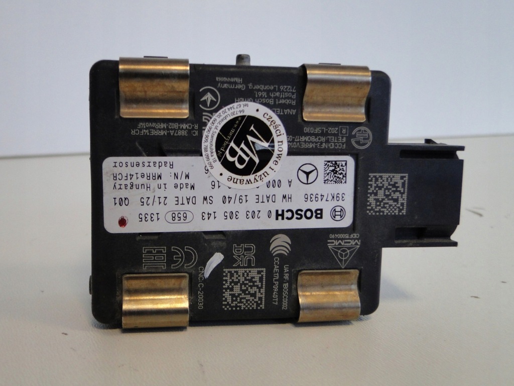 фото №2, Mercedes gla h247 247 радар distronic pro fcw-stop w решётка радиатора бампер передний