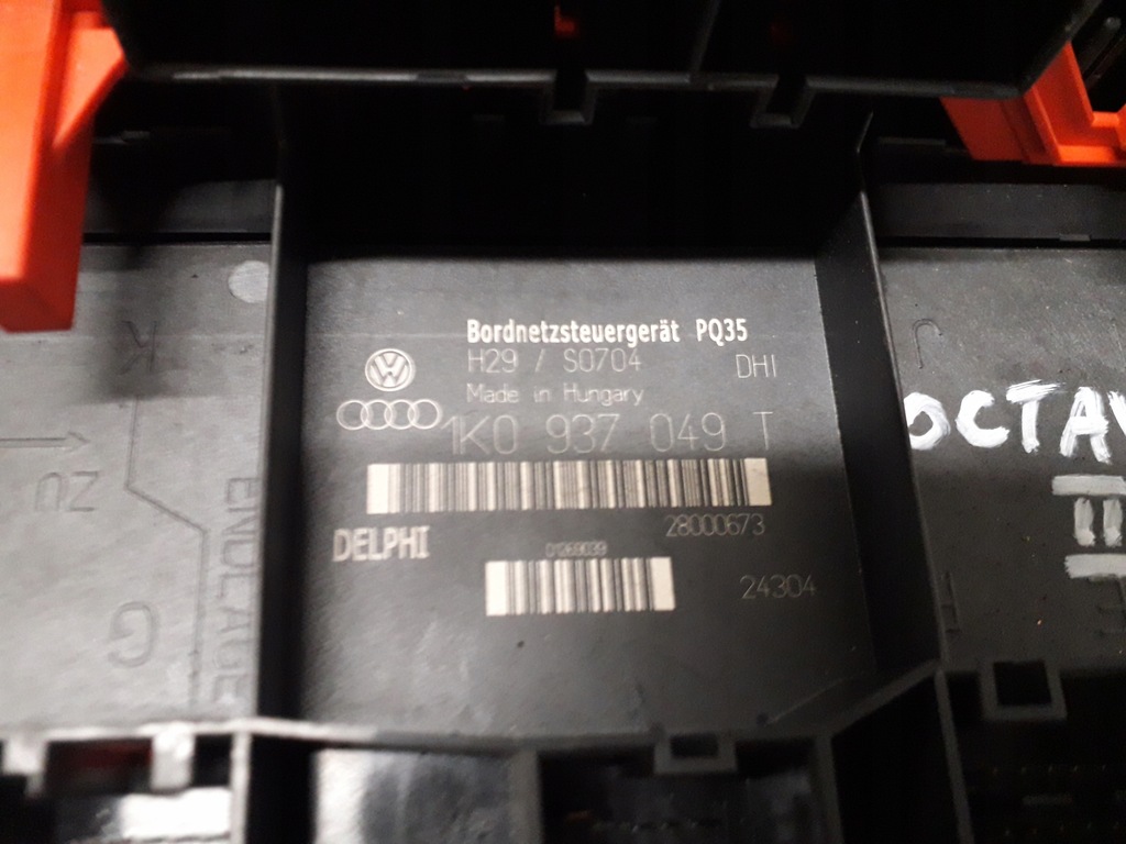 фото №11, Skoda octavia 2 ii 04- 1.9 tdi набір стартовий імобілайзер блок керування 03g906016dj