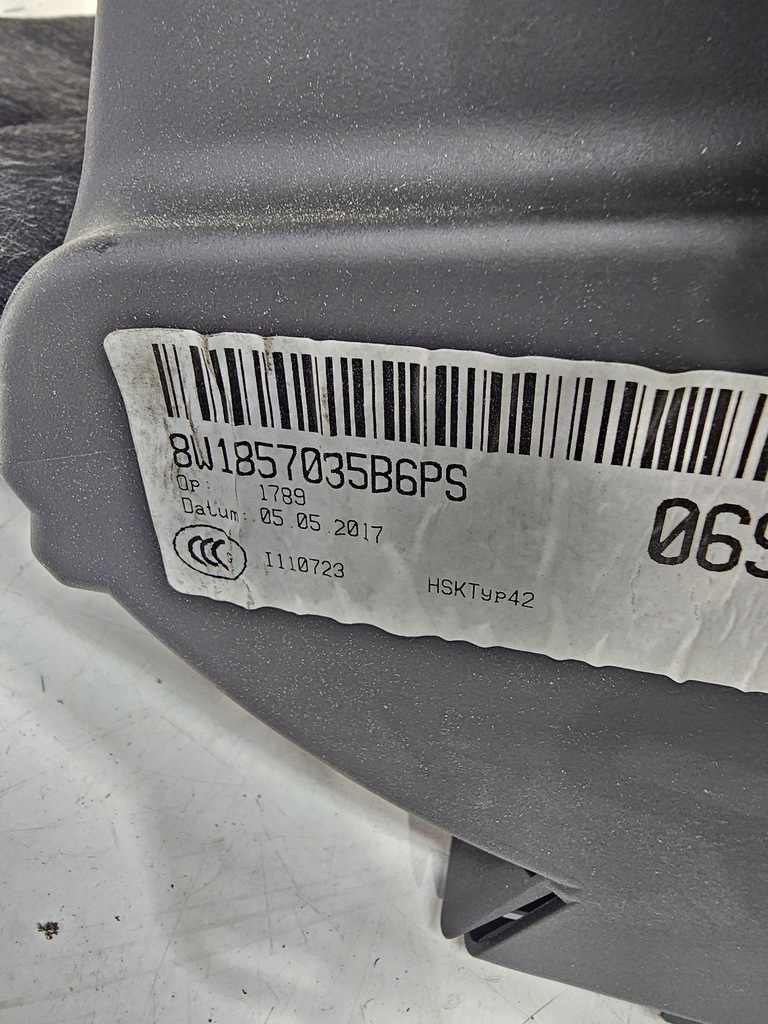 фото №7, Бардачок пасажира audi a4 b9 a5 8w 8w1857035b 6ps