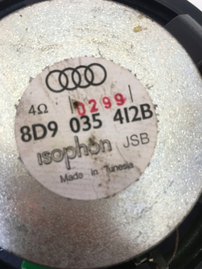 фото №11, Audi a3 8l 96-03 динамик задняя задний левый правый 8d9035412b org! проверенный