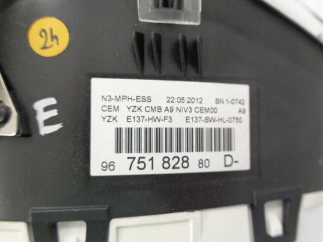 фото №8, Peugeot 208 счетчик приборы 9675182880 anglia