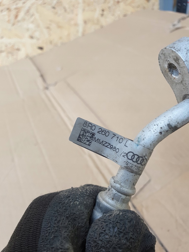 фото №10, Audi q5 8r шланг кондиционера 8r0260710l 8r1260712d