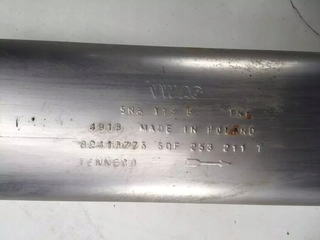 фото №8, Audi q3 83a f3 2019 гаситель выхлоп конечный труба выхлопная 5qf253211t