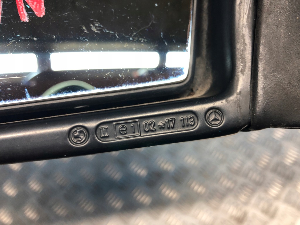 фото №10, Mercedes w126 coupe sec 500 ліва дзеркало повний 5 pin 1268108116