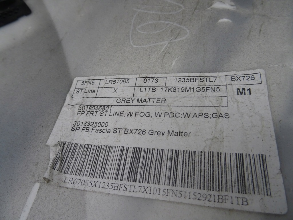 фото №5, Бампер ford st puma mkz перед