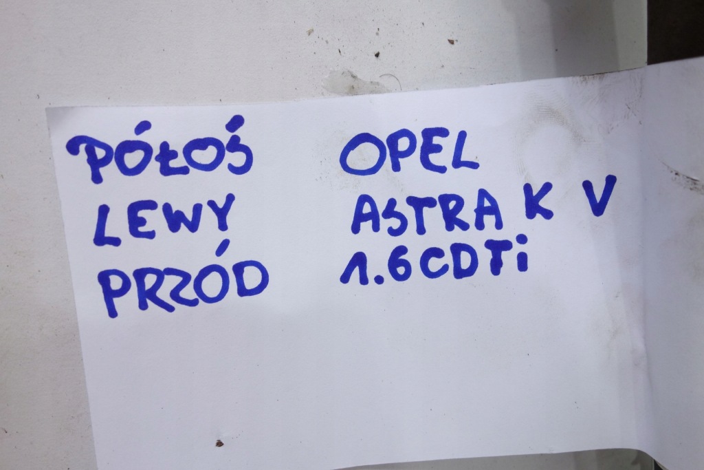 фото №3, Привідний вал ліва opel astra k v 1,6 cdti 13367061