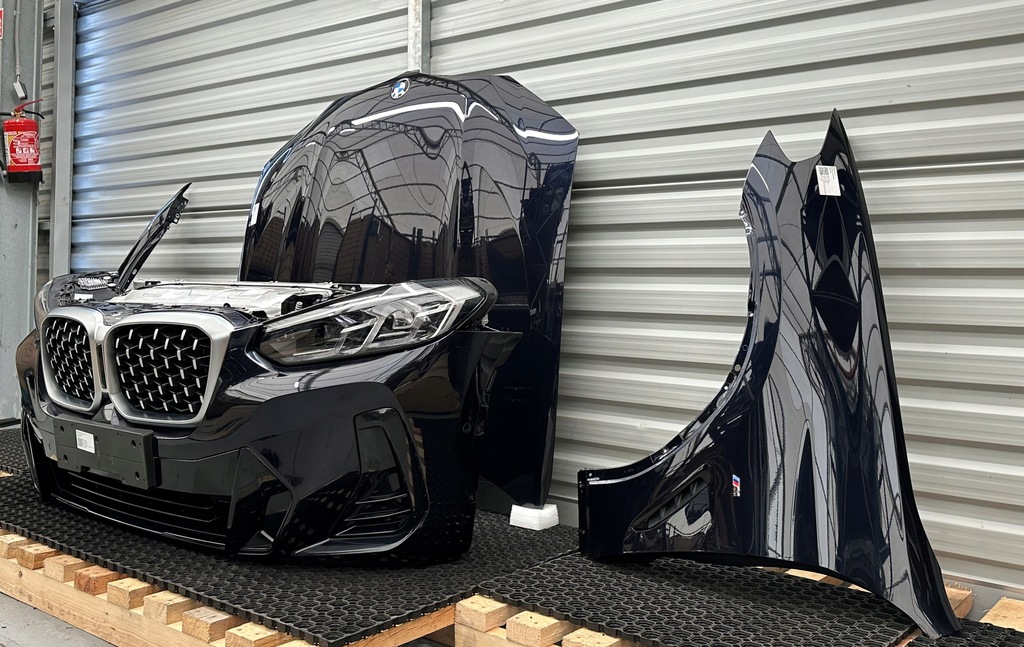 фото №10, Bmw x3 g01 x4 g02 lci перед капот бампер led крила pas радіатор 416