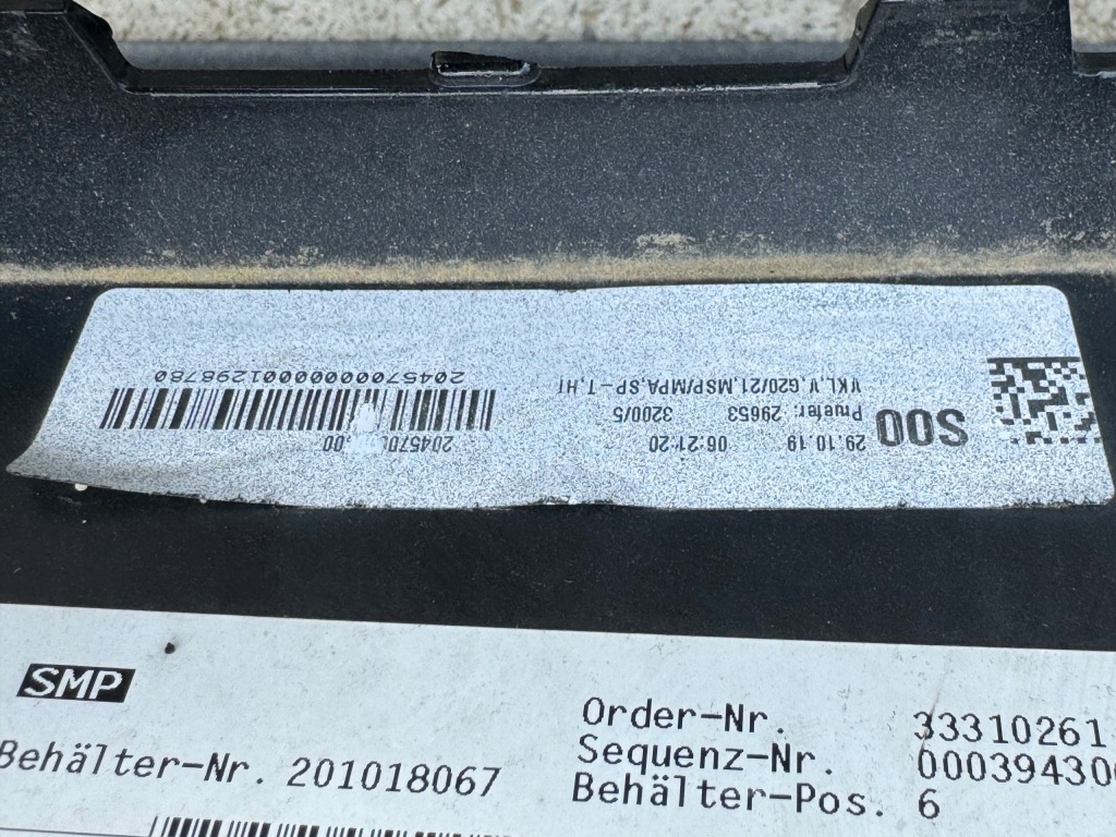 фото №10, Bmw 3 g20 g21 msp m-pakiet бампер перед передній bdb