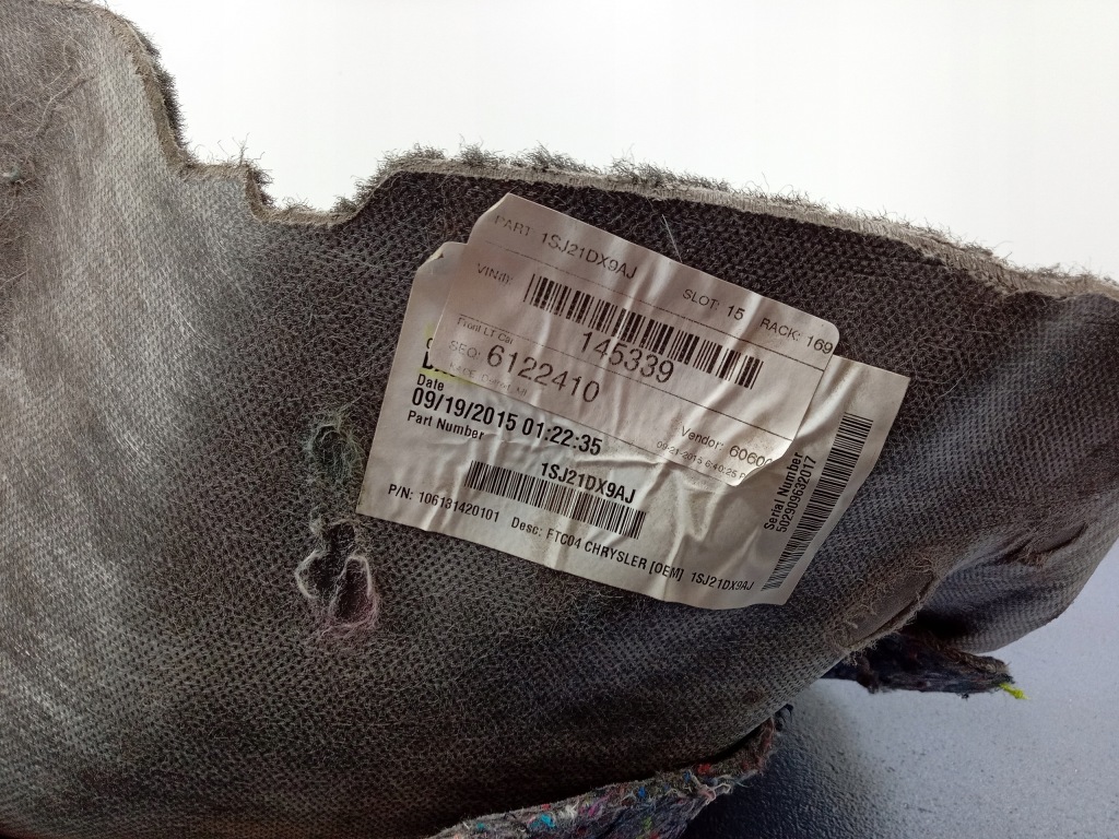 фото №4, Grand cherokee wk2 обшивка пол левый перед