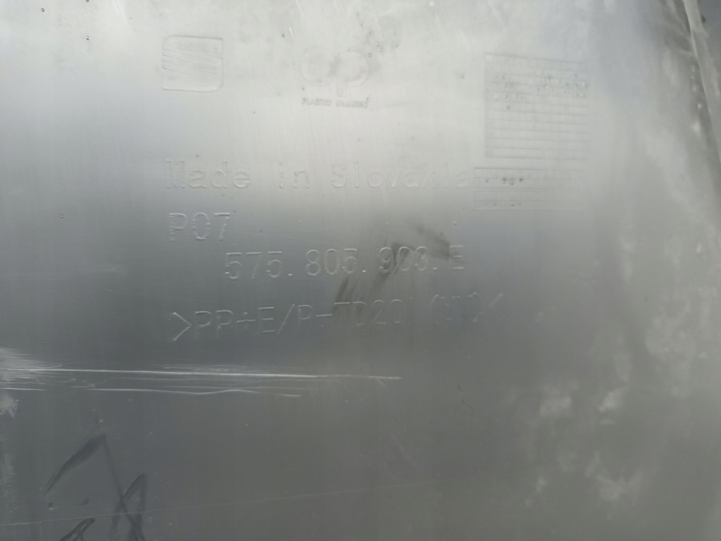 фото №6, Спойлер бампер перед seat ateca lift накладка