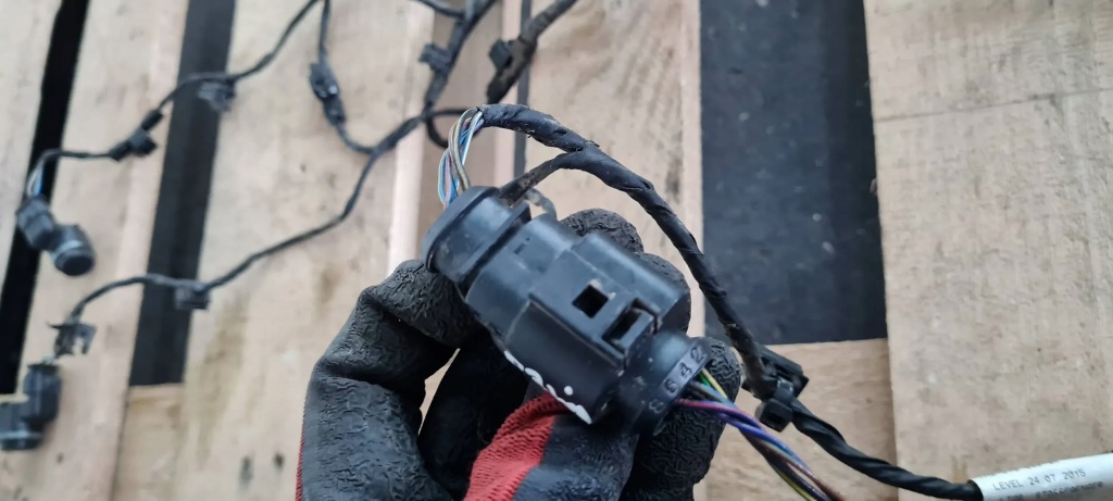 фото №16, S6 c7 4g a6 lift жгут электропроводка pdc перед датчики lx7p 4g5971095s