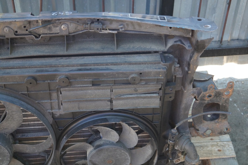 фото №10, Pas передний радиатор skoda octavia ii lift 2.0tdi