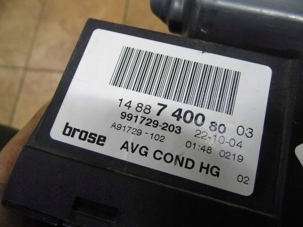 фото №7, Peugeot 807 2.0b 04' механизм левый перед 991729-203