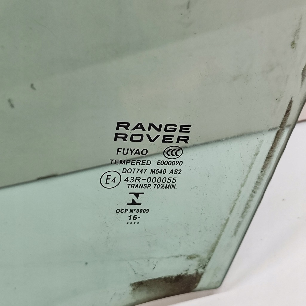 фото №6, Land rover range rover evoque l538 2017 ліва сторона скло двері задніх