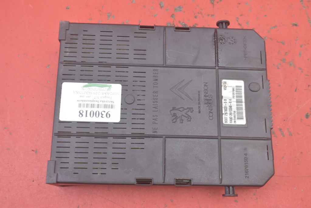 фото №11, Коробка запобіжників bsi 9660105980 peugeot 307 2.0 16v 143 km lift 05-08