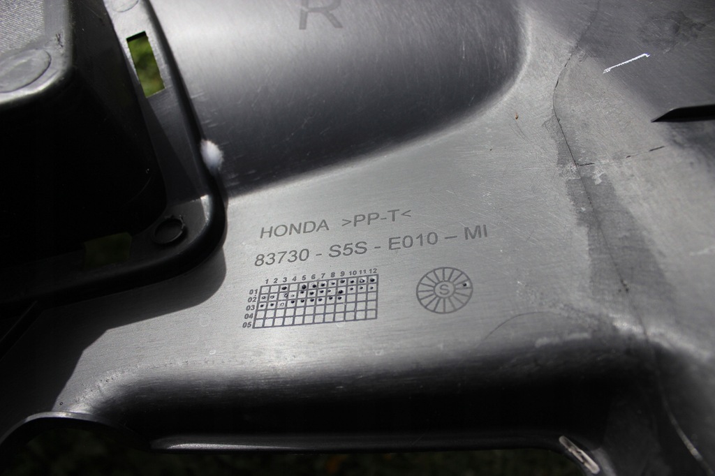 фото №8, Honda civic vii 2003 r 3d -оббивка обшивка правий 83730-s5s-e010-mi