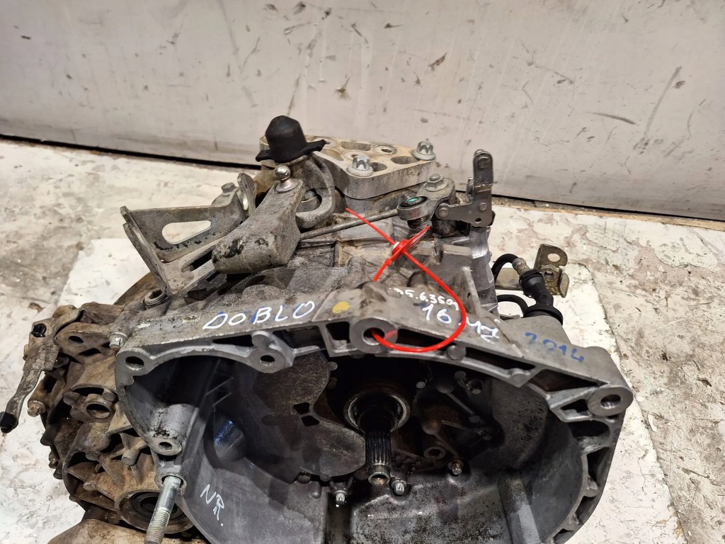 фото №13, Коробка передач передач c63563501 fiat doblo ii combo d 1.6 jtd 10-