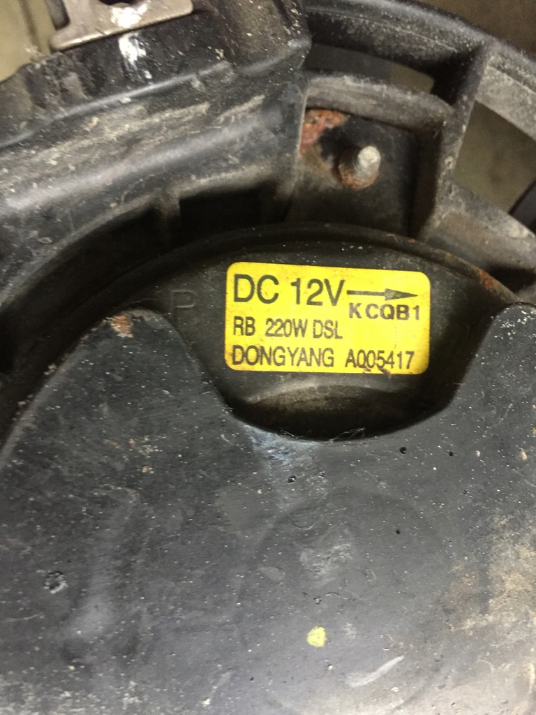 фото №5, Kia rio iii 11-16 1.1 crdi вентилятор радіатора