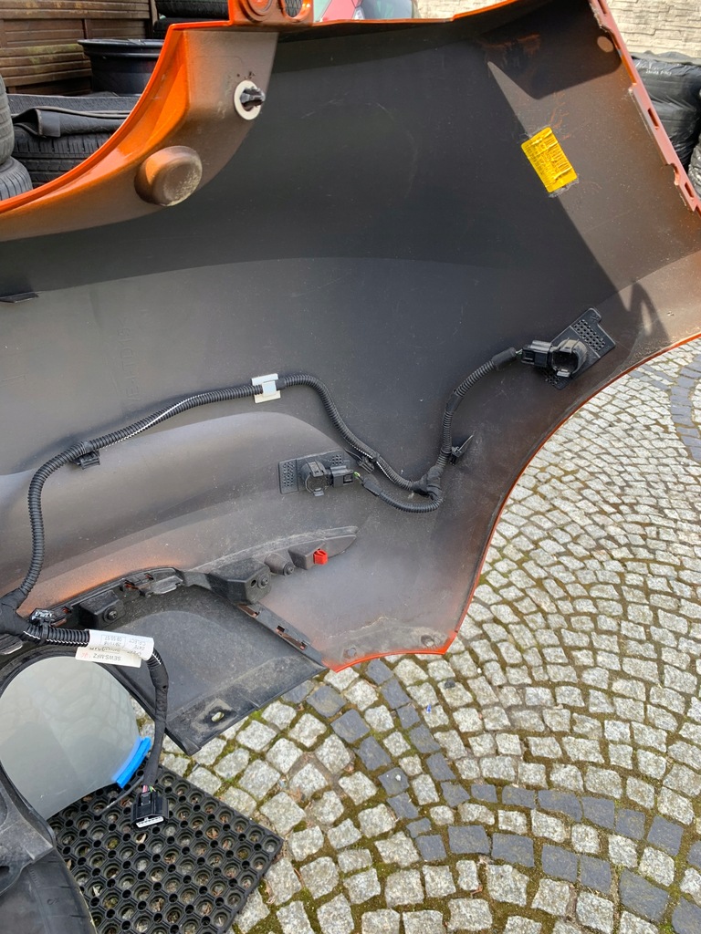 фото №14, Renault clio v бампер задній задня датчики 6 pdc teeqb