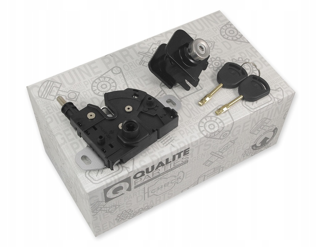 фото №1, Замок капот + вкладка замка ford transit mk6 connect 00-06