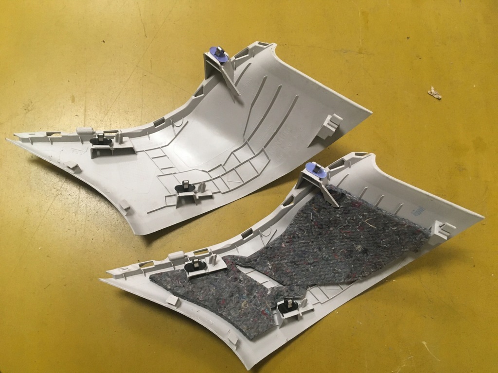 фото №3, Левая защита стойка задняя renault megane iv kombi